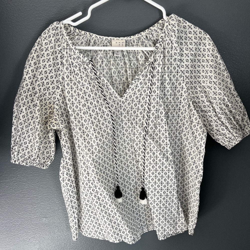 A New Day Aztec Bohemian Top